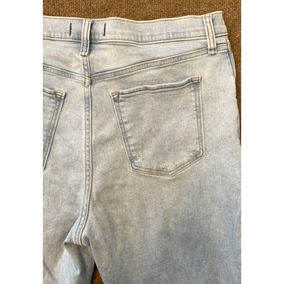 Abercrombie & Fitch Flare Jeans Womens 16 Ultra High Rise Bootcut Stretch Denim - Picture 2 of 9